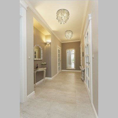 Capiz Shell 16 in. Flush Mount