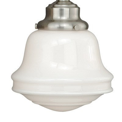 3L Vanity Milk Glass Satin Nickel