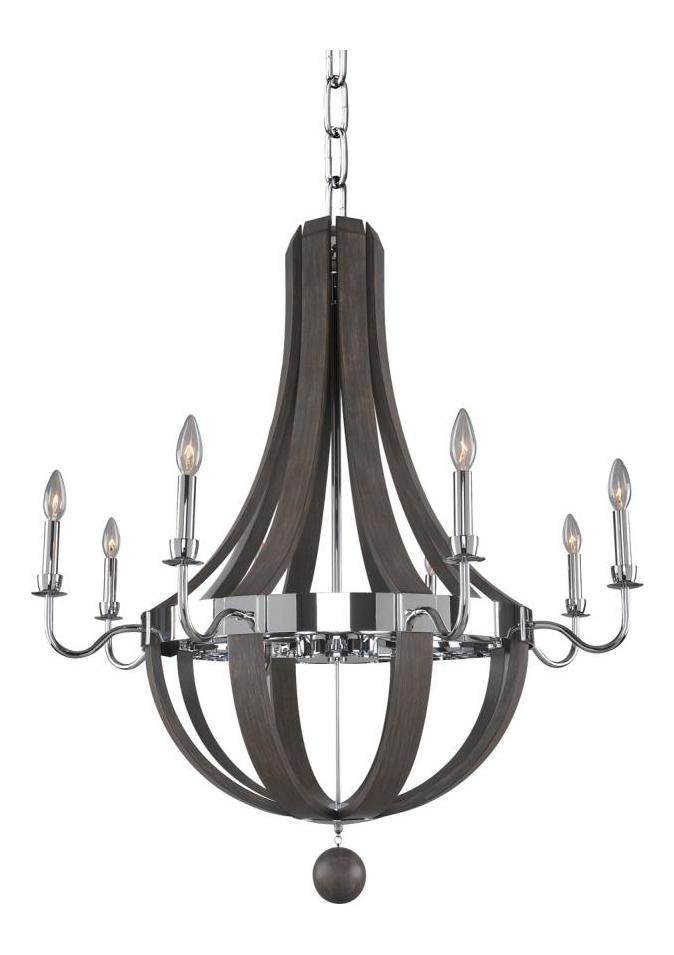 8 Light Chandelier by Kalco