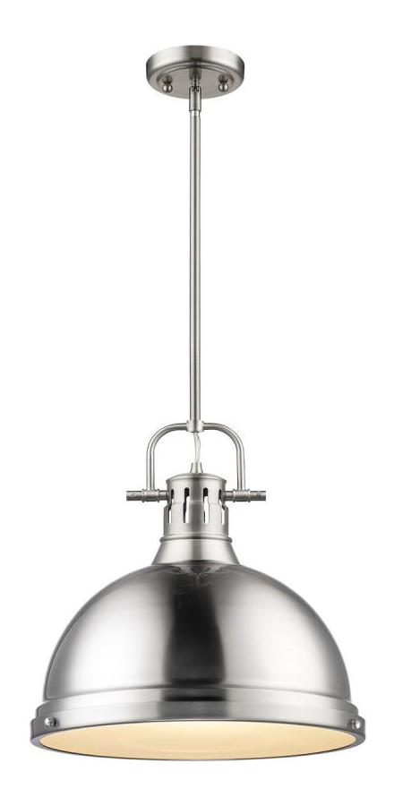 1 Light Pendant With Rod by Golden
