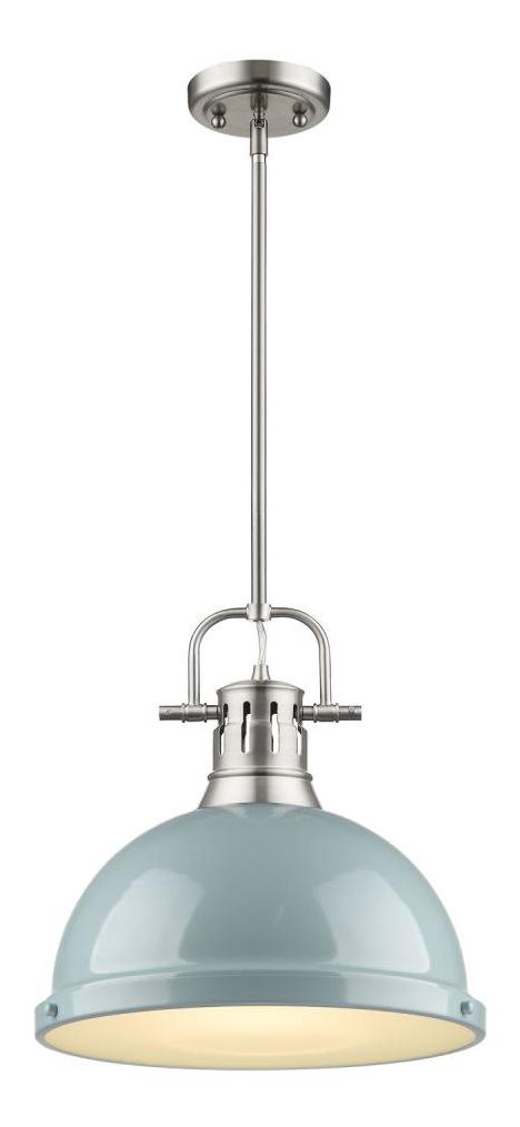 1 Light Pendant With Rod