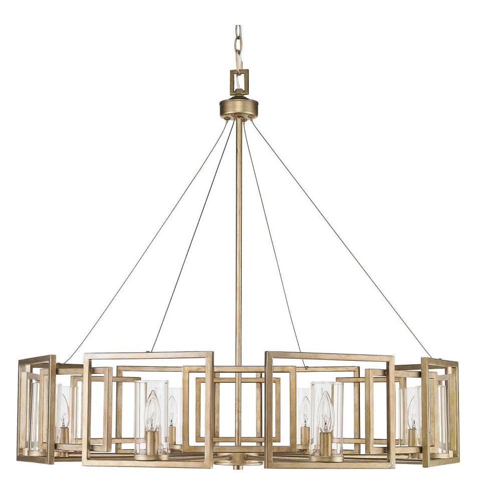 8 Light Chandelier by Golden