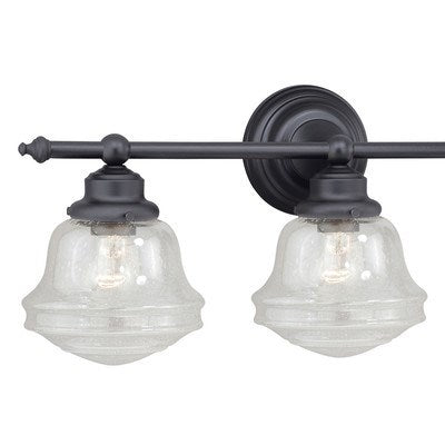 3L Vanity Clear Glass Oil Rubbed Bronze