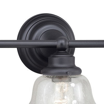 3L Vanity Clear Glass Oil Rubbed Bronze