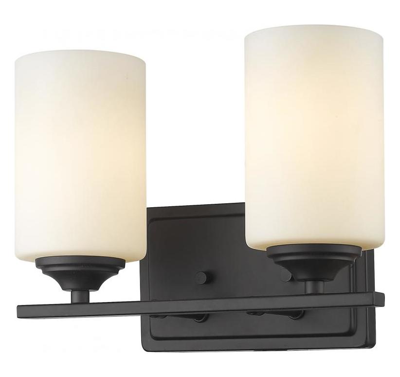Bronze  2 Light 11-3/8in Wide Bathroom Vanity Light by Z-Lite