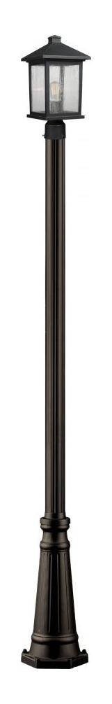 Bronze  109.75" Tall 1 Light Outdoor Lantern Post Light / Post Included by Z-Lite