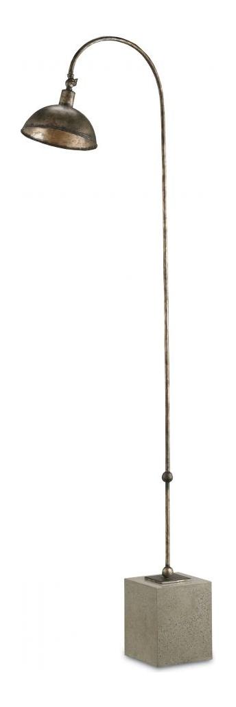 Dirty Silver  1 Light 65in. High Floor Lamp by Currey