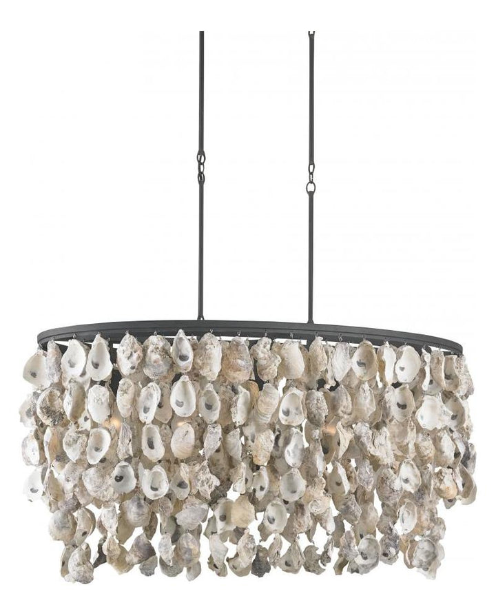 Black Smith  5 Light 20in. High 1 Tier Chandelier by Currey