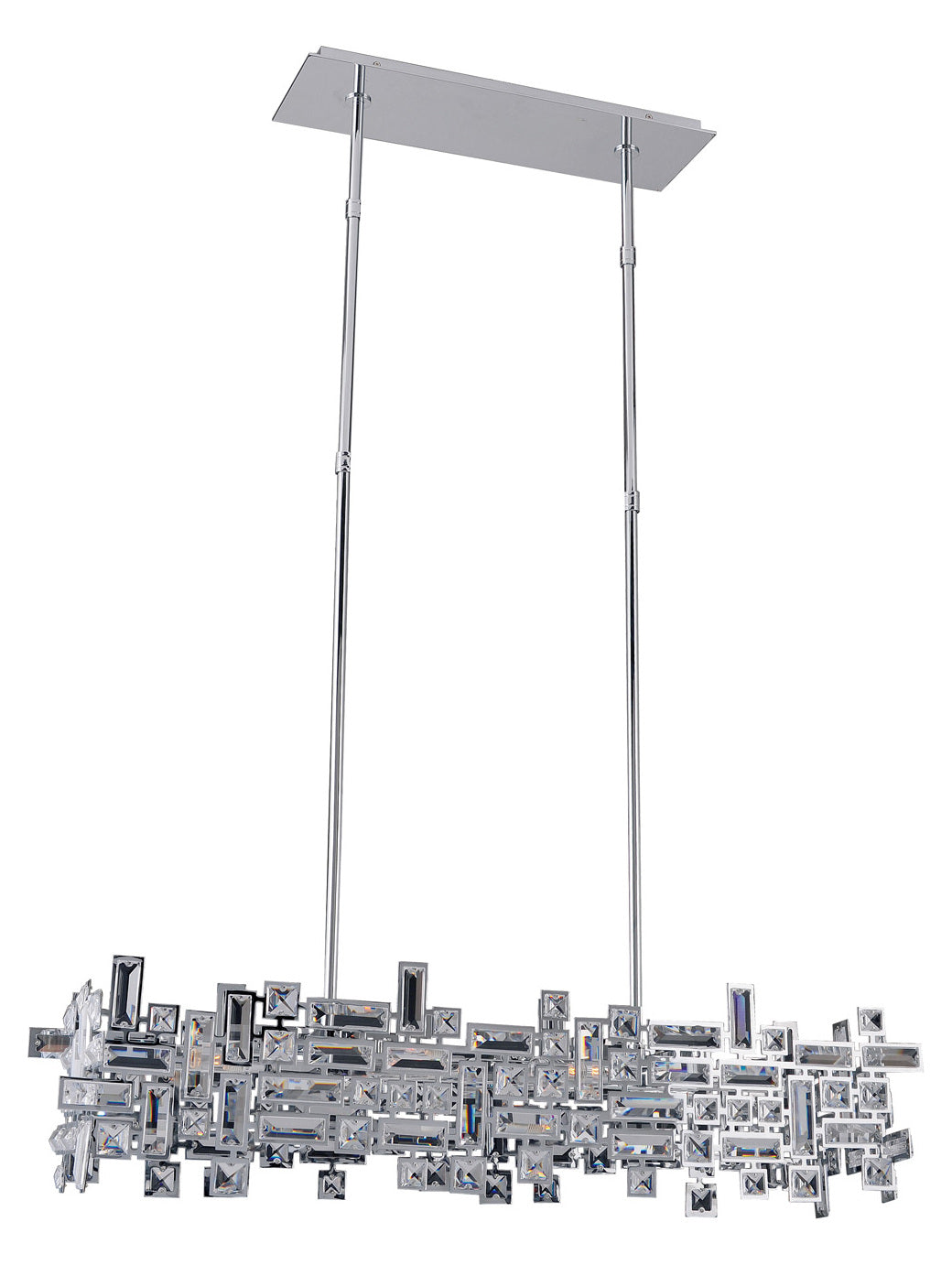 6 Light Island W/Chrome by Kalco Allegri