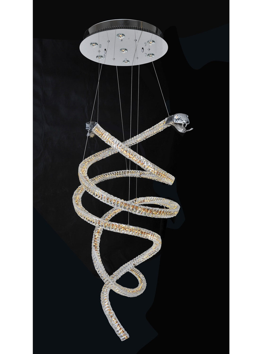 Led + Halogen Horizontal Spiral by Kalco Allegri