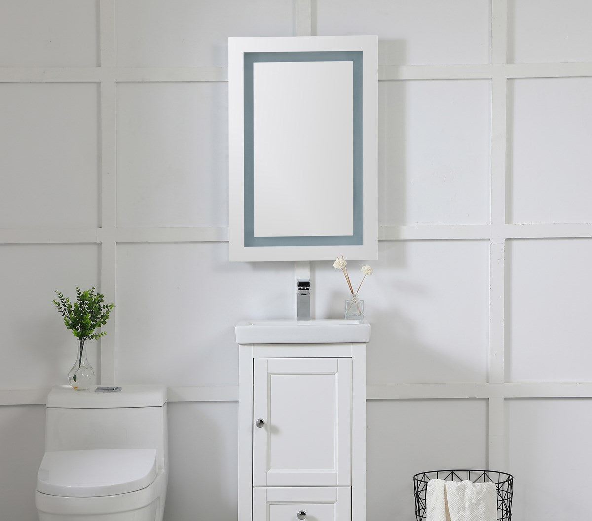Nova 30in. X 20in. LED Rectangular Mirror