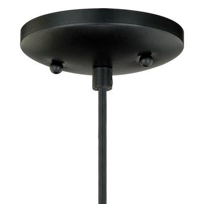 4.75-in Mini Pendant Marble Swirl Glass Oil Rubbed Bronze