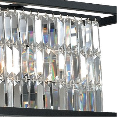 8L Linear Chandelier Oil Rubbed Bronze