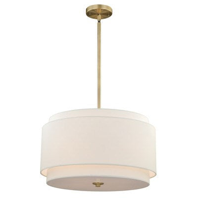 4L Pendant Matte Brass by Vaxcel International