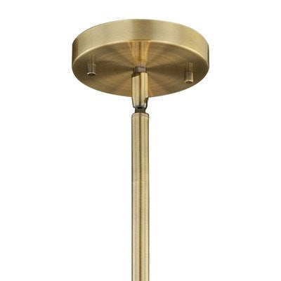 4L Pendant Matte Brass