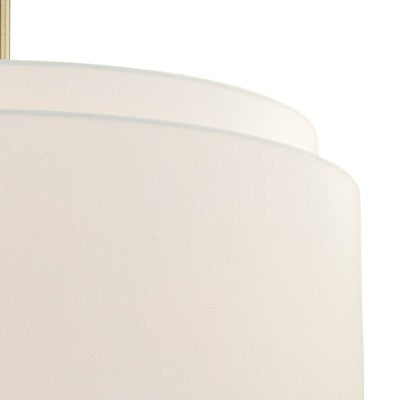 4L Pendant Matte Brass