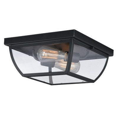 12.5-in Outdoor Flush Mount Ceiling Light Oil Burnished Bronze by Vaxcel International