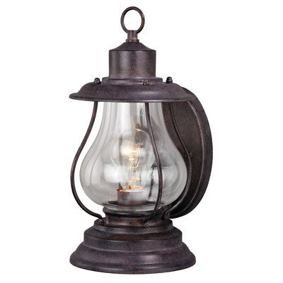 6.25-in Outdoor Wall Light Weathered Patina by Vaxcel International