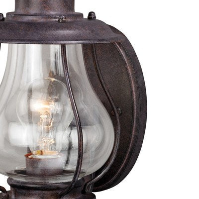 6.25-in Outdoor Wall Light Weathered Patina