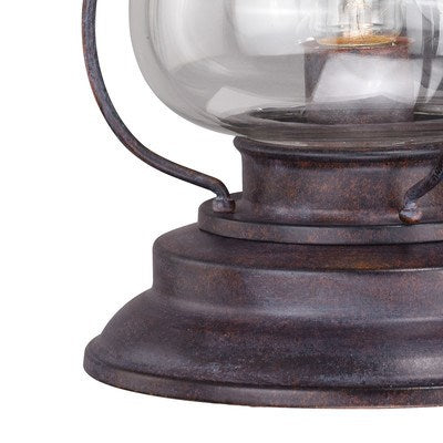 8-in Outdoor Wall Light Weathered Patina