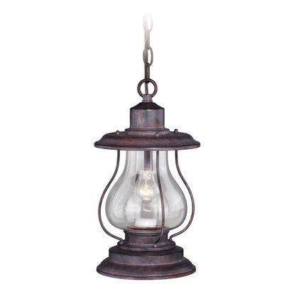 8-in Outdoor Pendant Weathered Patina by Vaxcel International