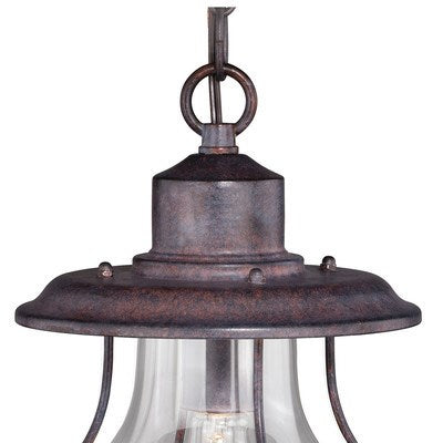 8-in Outdoor Pendant Weathered Patina