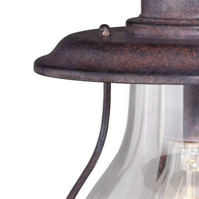 8-in Outdoor Pendant Weathered Patina