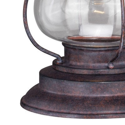 8-in Outdoor Pendant Weathered Patina