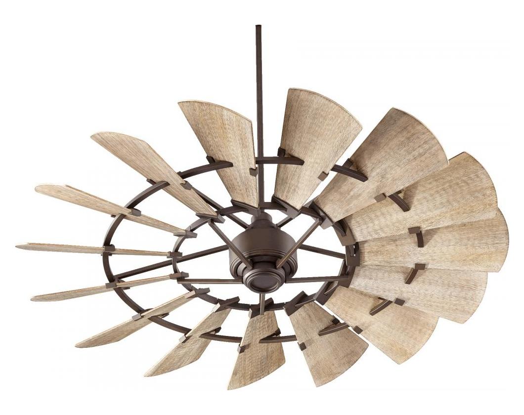 60In. Fan Oiled Bronze by Quorum