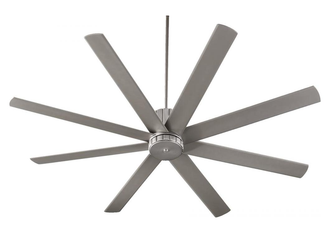 72In. 8Bld Fan -Stn by Quorum