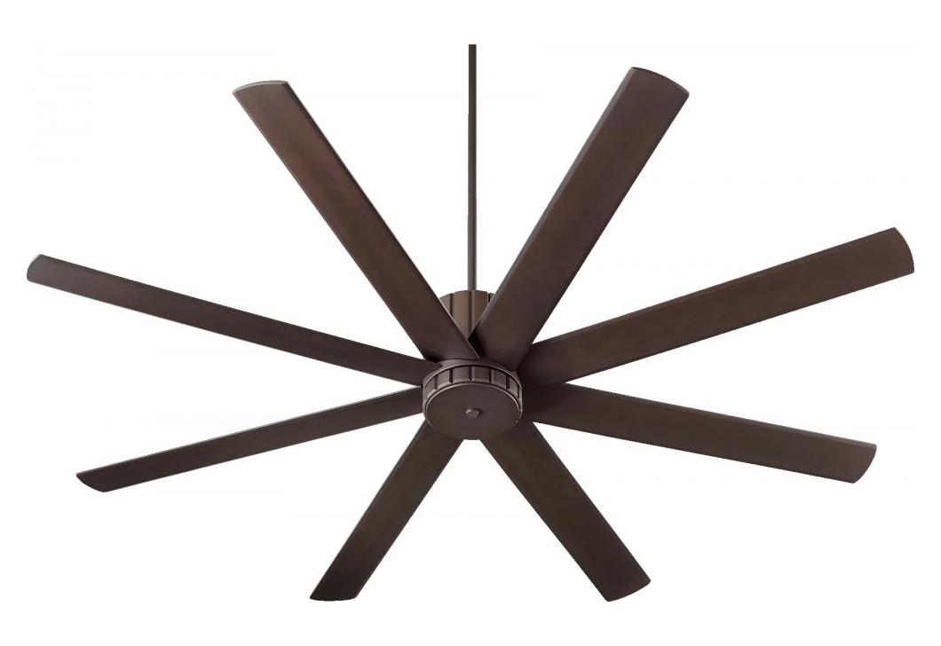 72In. 8Bld Fan Oiled Bronze by Quorum