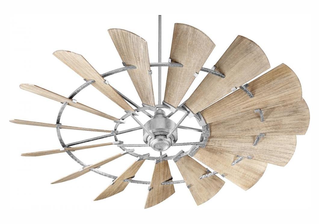 72In. Fan Galvanized by Quorum