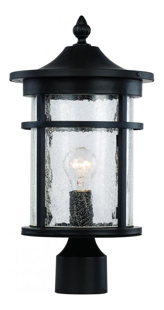 1Lt Post Lantern-Md-Seeded Gla by Trans Globe