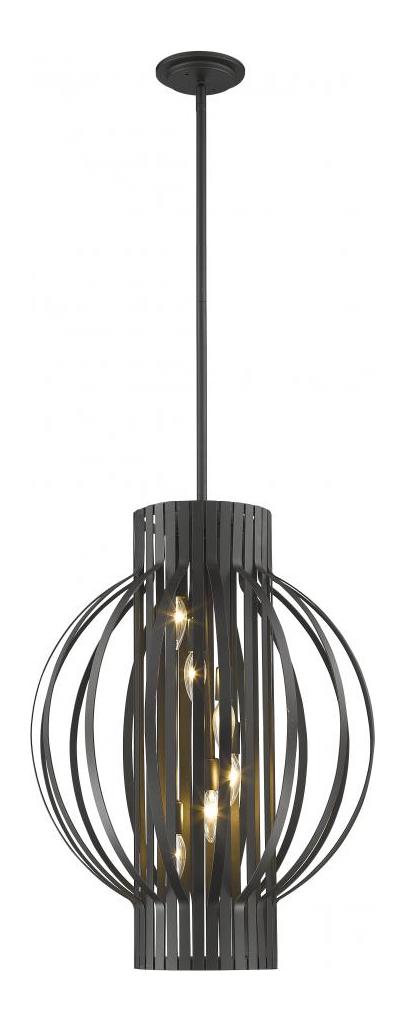 Bronze  6 Light Pendant by Z-Lite
