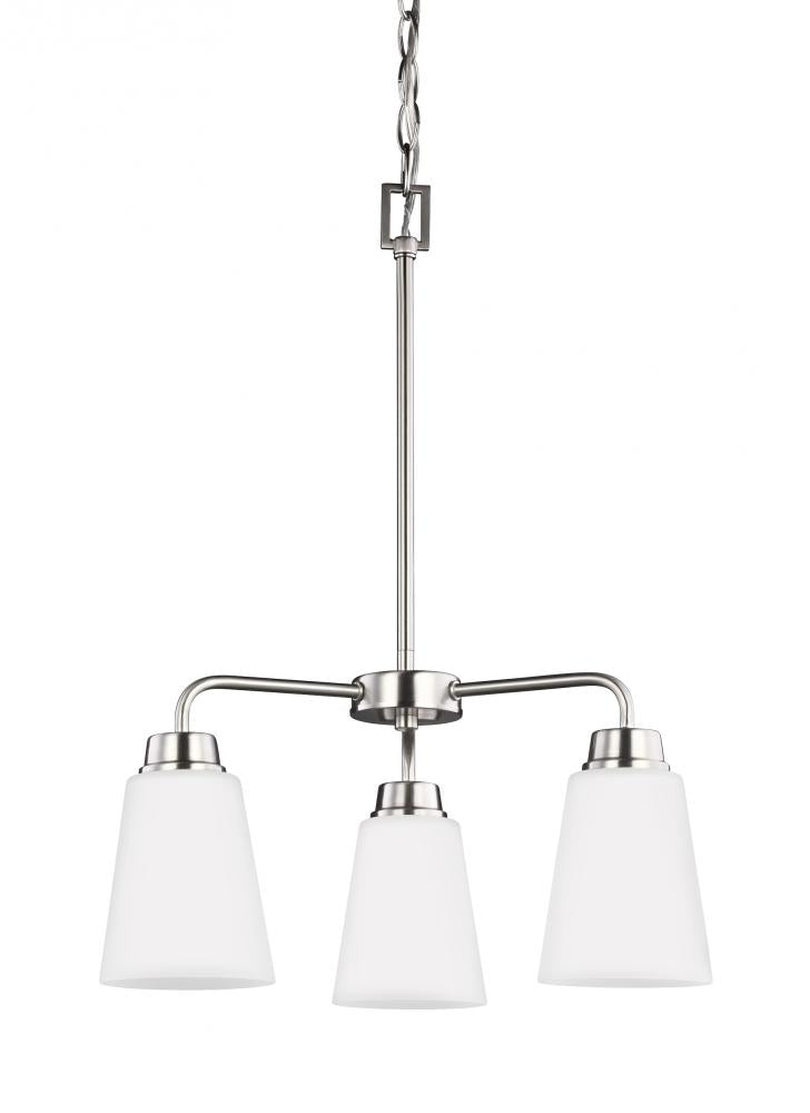 Three Light Chandelier