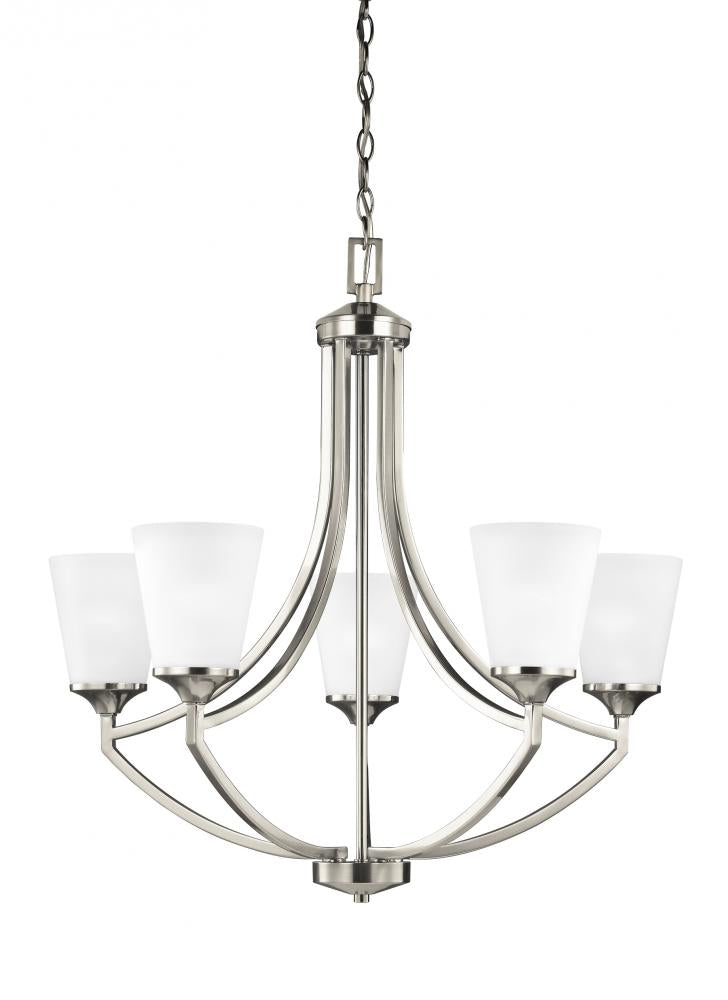 Five Light Chandelier by Generation Lighting