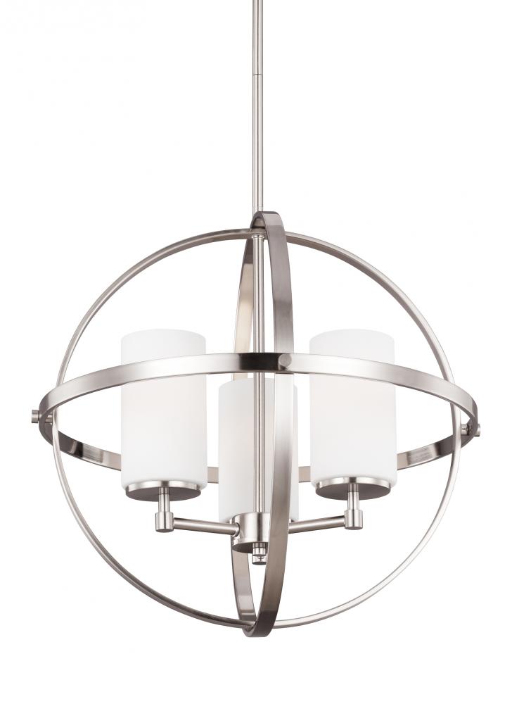 Three Light Chandelier by Generation Lighting