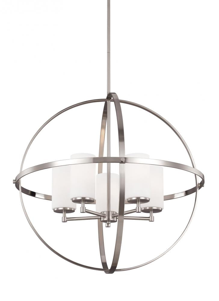 Five Light Chandelier by Generation Lighting