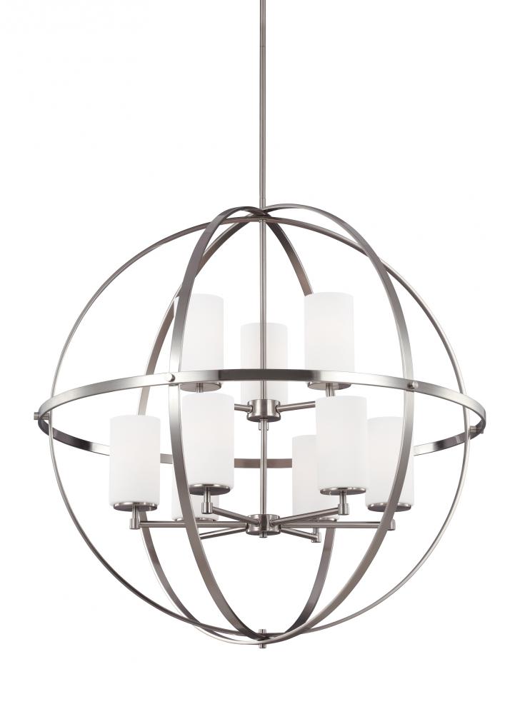 Nine Light Chandelier by Generation Lighting