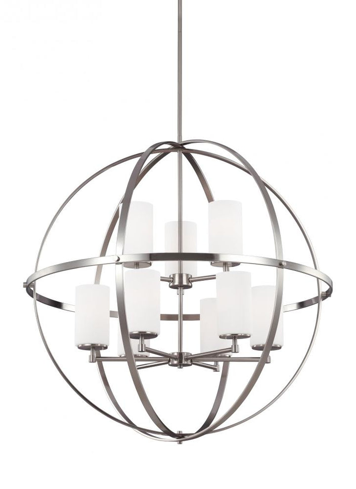 Nine Light Chandelier by Generation Lighting