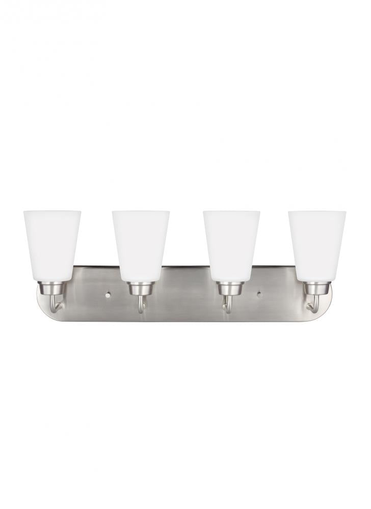 Four Light Wall / Bath by Generation Lighting