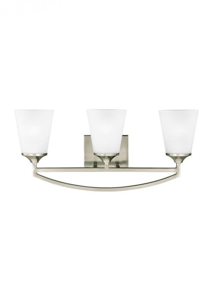 Three Light Wall / Bath by Generation Lighting