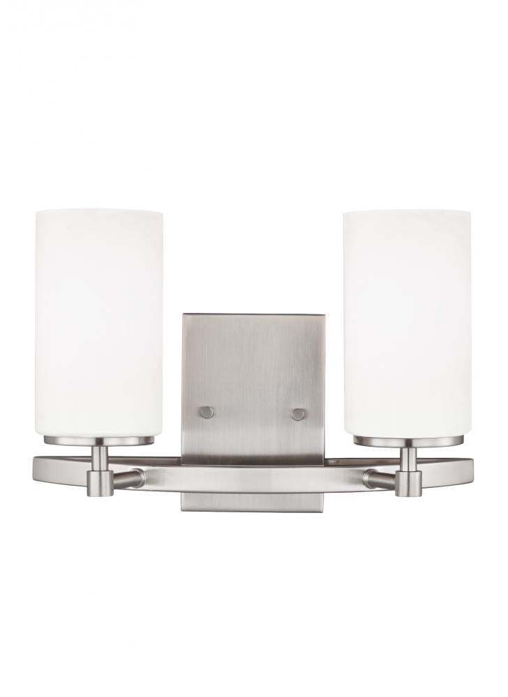 Two Light Wall / Bath by Generation Lighting