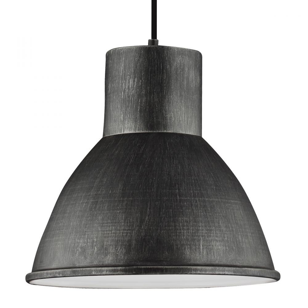 One Light Pendant In Stardust by Generation Lighting