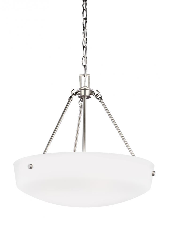 Three Light Pendant by Generation Lighting