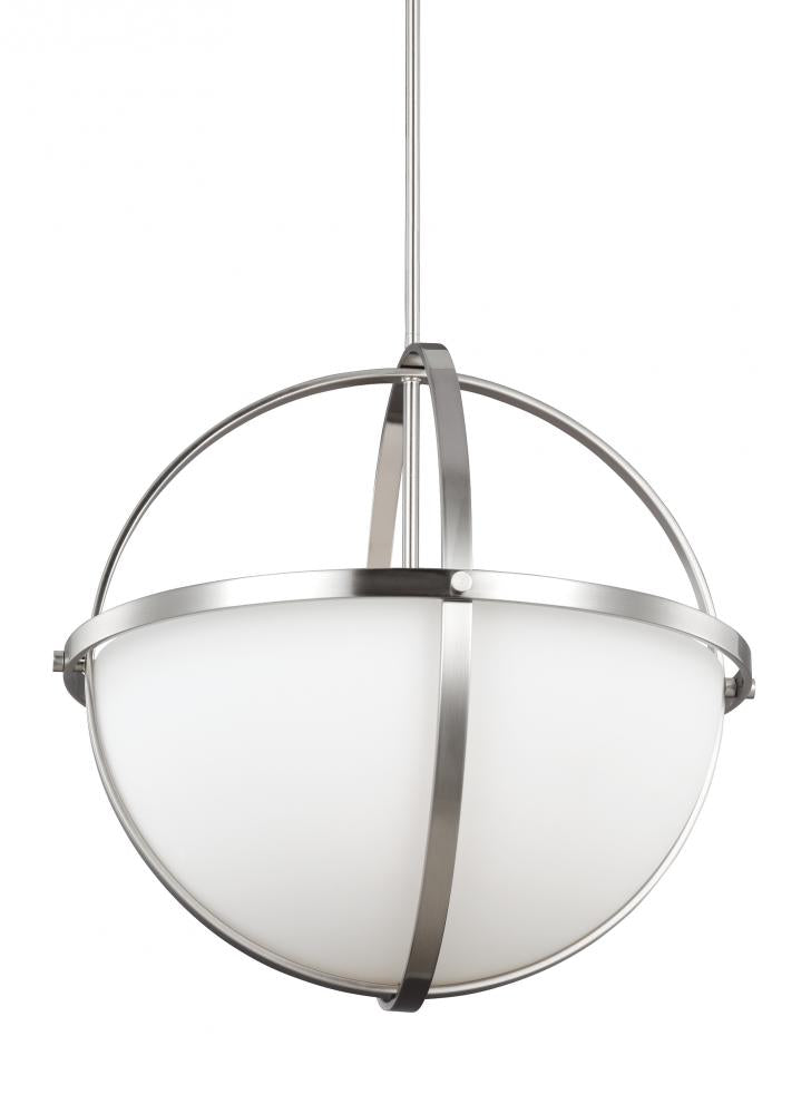 Three Light Pendant by Generation Lighting