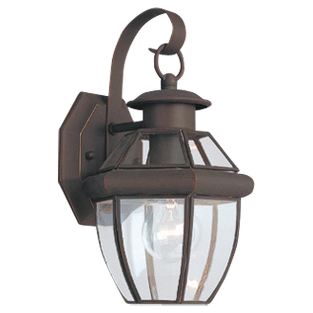 Single-Light  Bronze Wall Lantern by Generation Lighting