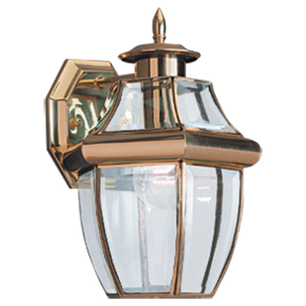 Single-Light  Brass Wall Lantern by Generation Lighting