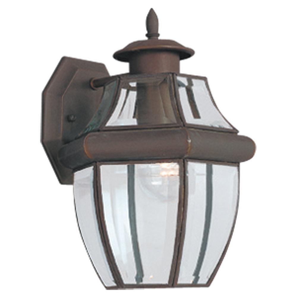 Single-Light  Bronze Wall Lantern by Generation Lighting