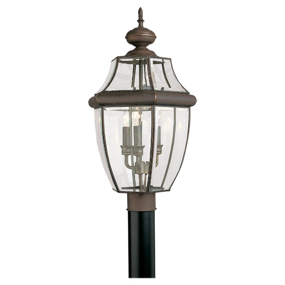 Three-Light  Outdoor Post Fixture by Generation Lighting